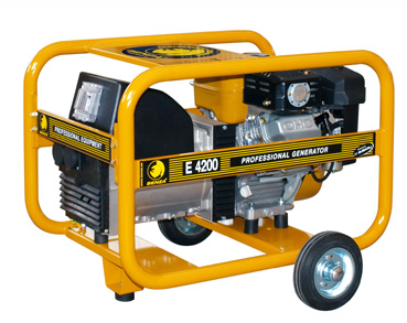 E 4200 - generator monofazat (benzina)